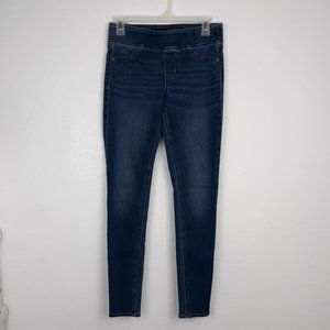Old Navy Women's Rockstar Jeggings Size 2 Super Skinny Pull On Medium Wash Blue